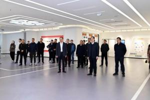 洛阳市偃师区委书记彭仁来一行调研洛阳人力资源服务产业园先行区（核心园）
